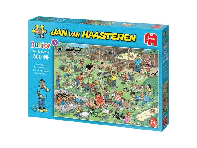 Puzzel Jan van Haasteren Junior 6 De Kinderboerderij 360 stukjes