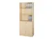 armoire combinée HxlxP 2004x800x420mm 3 HC poignée bande