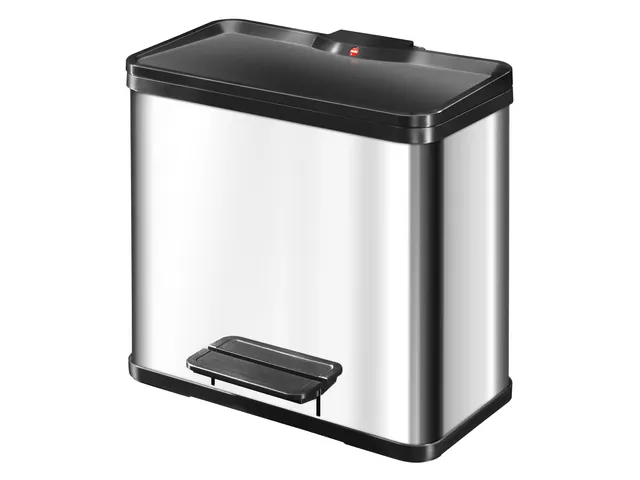 Öko Trio Plus 3x11 Liter Hailo Rvs Zwart