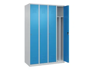 locker voor scheiding van kleding,HxBxD 1850x1200x500mm,4vak - 2