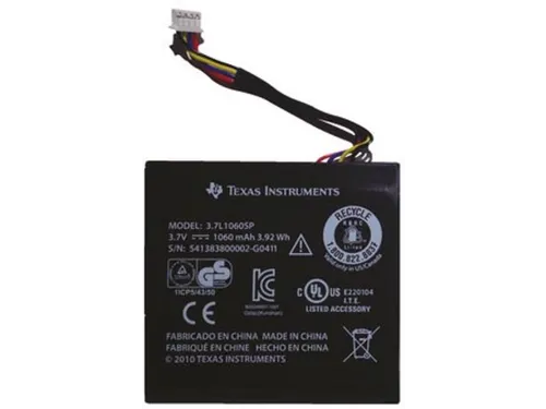 Rechargeable battery with wire