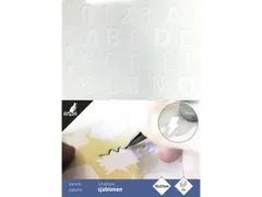 Sjablonen Kangaro 12 stuks 15x21cm assorti