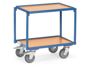 Rolplateau's Met 2 Etages 13540 250kg 605x405mm Houten Plaat - 1