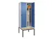 locker voor scheiding van kleding,HxBxD 2120x800x815mm,2vak