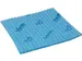 Vileda Breazy semi-disposable Microvezeldoek Blauw 35x36cm pak à 25st