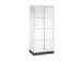 armoire multicases grand volume,HxlxP 1950x820x500mm,2x4compartiments