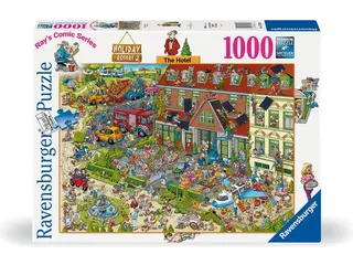 Puzzel Ray Comics Holiday resort 2 The hotel 1000 stukjes - 1