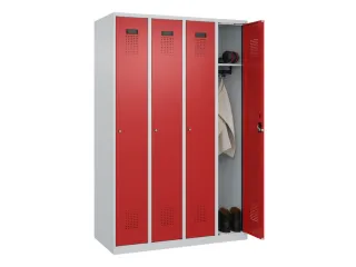 locker,HxBxD 1850x1200x500mm,4vak,vak B 300mm,cil.-slot - 1