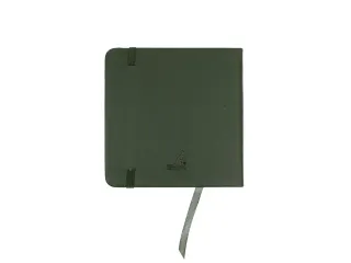 Schetsboek Kangaro 12x12cm forest green PU HC 80 vel 140gr roomwit met - 5