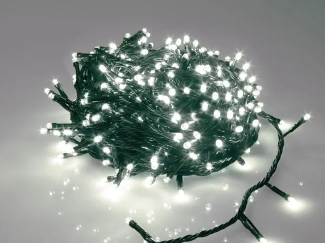 Immensity Light LED - Geanimeerd - 60m - 900 Witte Lampen - Groene DR