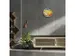 Wandklok Nextime dia 30cm multicolour kunststof Feathers