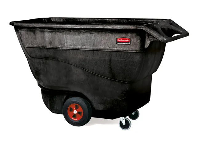 Tilt Truck 0,8 m3 Zwart Rubbermaid