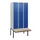 Dubbeldekse dekenkist,HxBxD 1950x900x815mm,3x2vak.,vak B 300mm