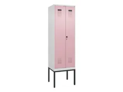 PBM-locker,HxBxD 2120x600x500mm,2vak,vak B 300mm,draaigrendel