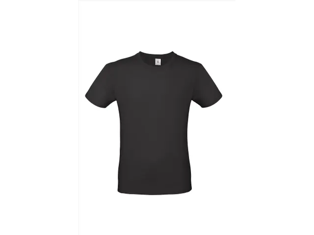 B&C E150 189085 T-shirt, zwart, maat 2XL, per stuk