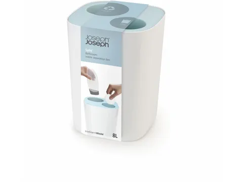 Afvalemmer Split 8 liter Blauw