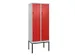 dubbeldekse locker,HxBxD 2120x800x500mm,2x2vak.,vak B 400mm