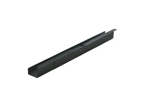 Kabelgoot BRASQ verstelbaar 75-150cm CT100 zwart
