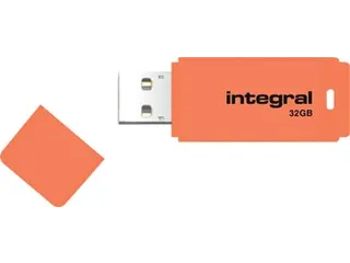 Neon USB 2.0 stick, 32 GB, oranje - 2