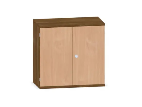 kantoorkast,HxBxD 770x800x430mm,decor romp noten,decor front beuken
