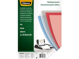 omslagen ft A3 transparant PVC, 200 micron, pak van 100 stuks