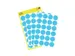 Etiket Avery Zweckform 3005 Rond Ø18mm Blauw 96 Stuks