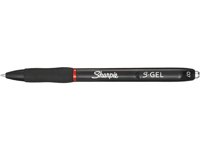 S-gel roller, medium punt, rood