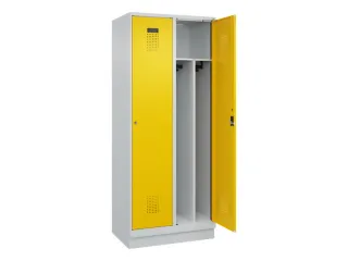 locker voor scheiding van kleding,HxBxD 1950x800x500mm,2vak - 1