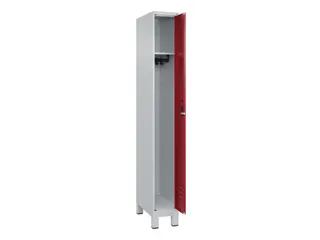 locker,HxBxD 1950x250x500mm,1vak,vak B 250mm,cil.-slot,voeten - 2