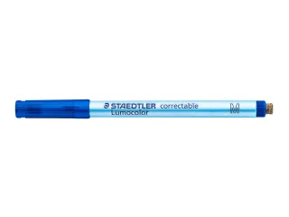 Viltstift Staedtler Lumocolor 305 non permanent correctable M blauw - 1