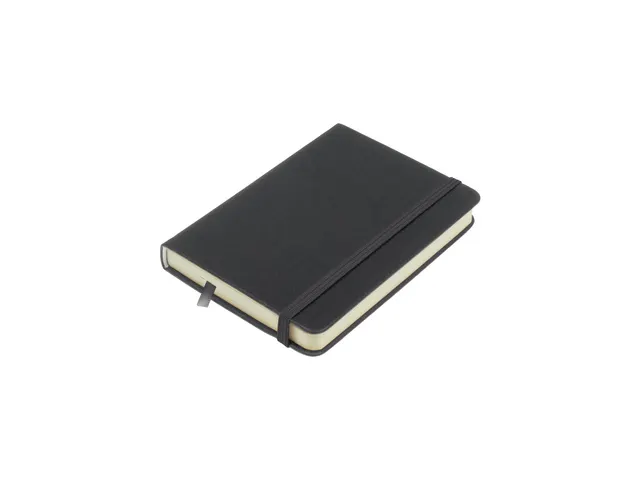 Schetsboek Kangaro A6 cold grey PU HC 80 vel 140gr roomwit met elastie