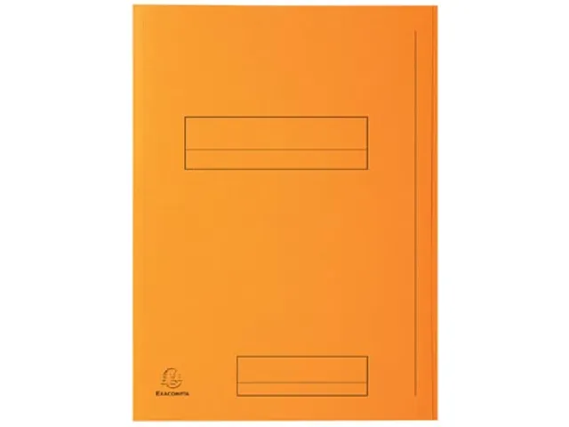 Exacompta Dossiermap A4 Jura 250 Oranje 2 Kleppen