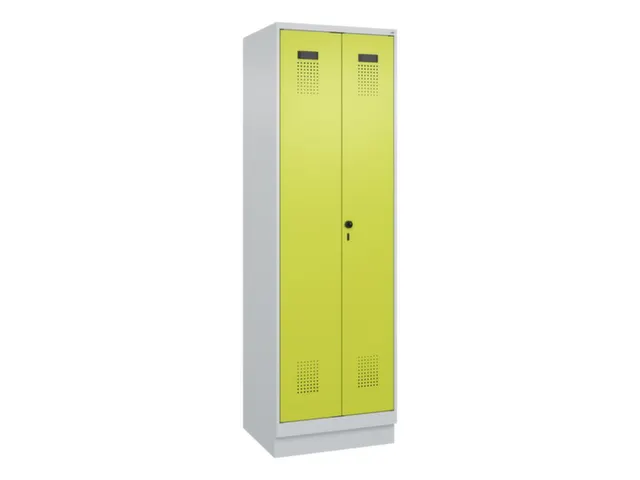 locker voor scheiding van kleding,HxBxD 1950x600x500mm,2vak