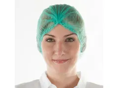 Franz Mensch Hygonorm 12107 Clip cap Haarnetje 50cm Groen 1000 stuks