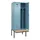 locker met bank,voor scheiding van kleding,HxBxD 2120x800x815mm,2vak
