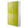 Roldeurkast HxBxD 2040x1100x415mm 4 Oh Romp Wit Front Groen