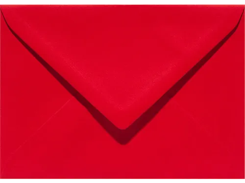 Envelop Papicolor EA5 156x220mm rood pak à 6 stuks