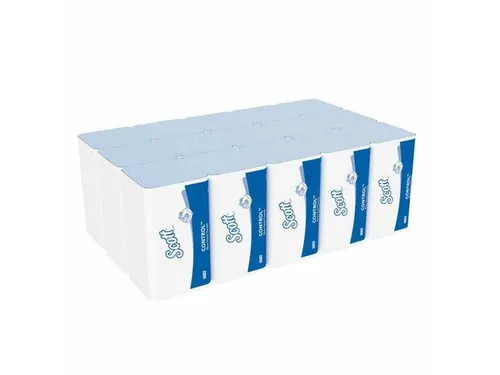 Scott Xtra 6682 Intergevouwen Handdoeken Medium 1-Laags Blauw