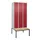 locker met bank,HxBxD 2120x900x815mm,3vak,vak B 300mm,cil.-slot