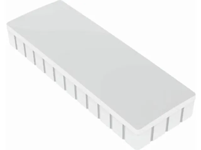 magneet MAULsolid54 x 19 mm wit 10 stuks