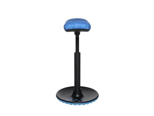 Zit-/stahulp Beweeglijk Zitmechanisme Skateboard-Zitting Blauw Stof
