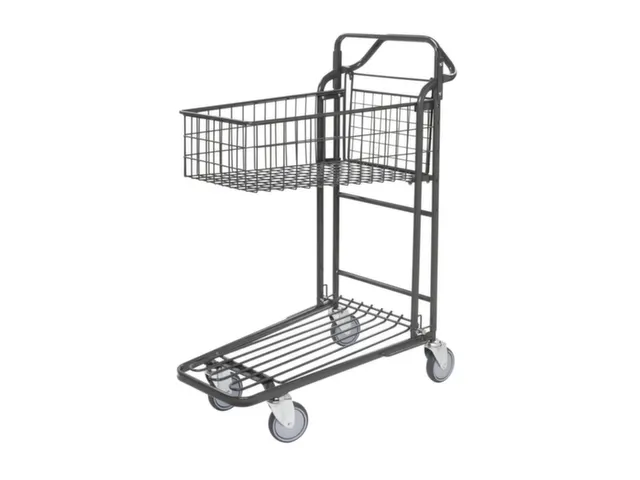 ruimtebesparende wagen,draagverm. 300kg,laadvl. LxB 825x410mm