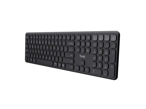Trust Vaiya Draadloos toetsenbord Zwart QWERTY US