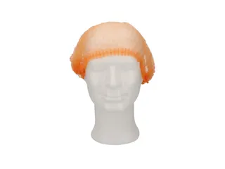 CMT Haarnet Clip Cap PP Non Woven Oranje Maat XL 58cm 1000 Stuks - 1
