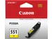 Inktcartridge Canon CLI-551 geel
