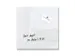 Glasmagneetbord Sigel Artverum 30x30x1.5cm Wit