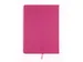 Schetsboek Kangaro A5 hot pink PU HC 80 vel 140gr roomwit met elastiek