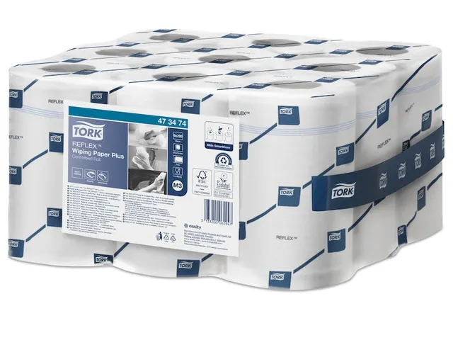 Poetsrol Tork 473474 Reflex M3 Centerfeed Mini Plus 2-laags Pallet