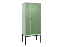 locker voor scheiding van kleding,HxBxD 2120x900x500mm,3vak