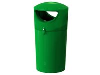 Afvalbak Metro Hooded 100 Liter Limegroen